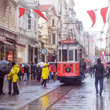 Istanbul Taksim Istiklal Street Kamil Hotel - Historical Luaran gambar